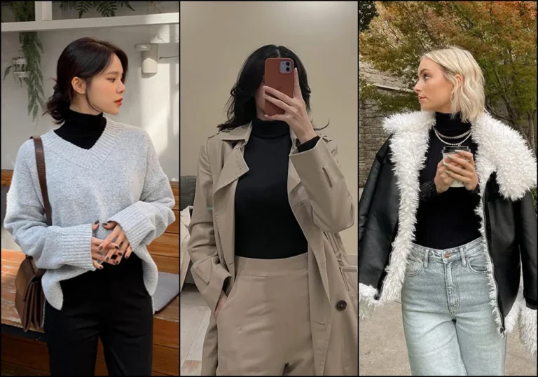 23 Fabulous Black Turtleneck Outfit Ideas