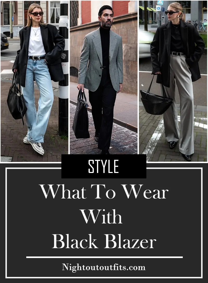 19 Black Blazer Outfit Ideas