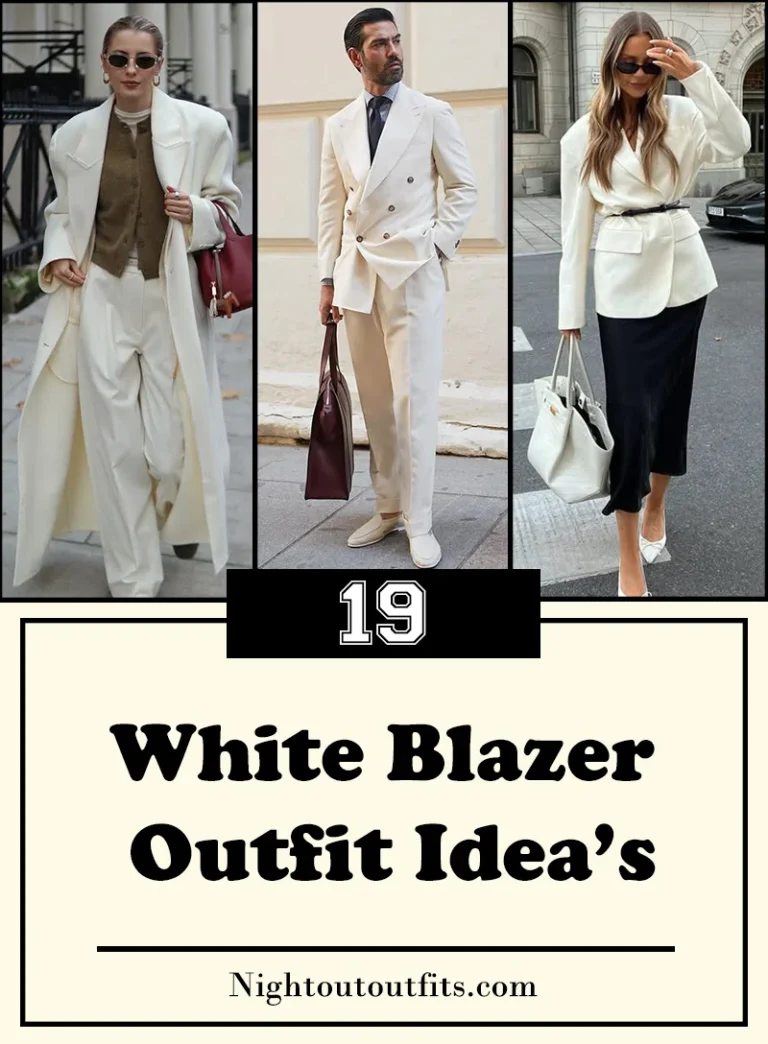 19 Trendy White Blazer Outfit Ideas