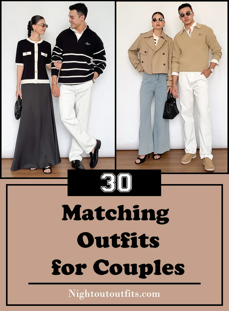 30 Cute Matching Outfits for Couples