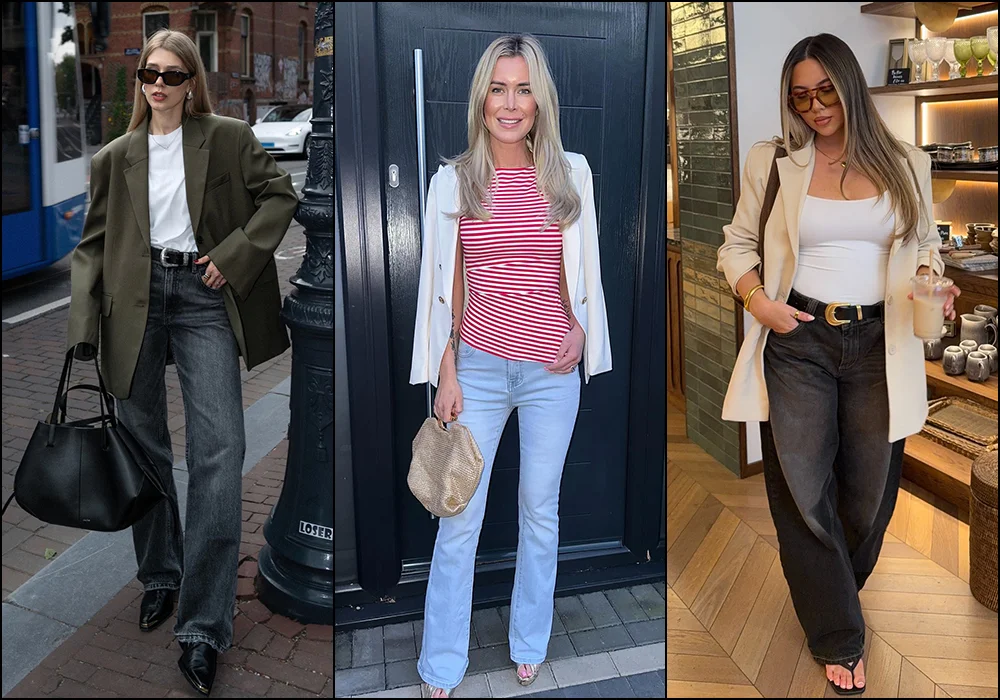 Jeans and Blazer Outfits