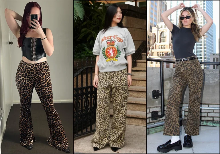 Leopard Print Pants Outfits