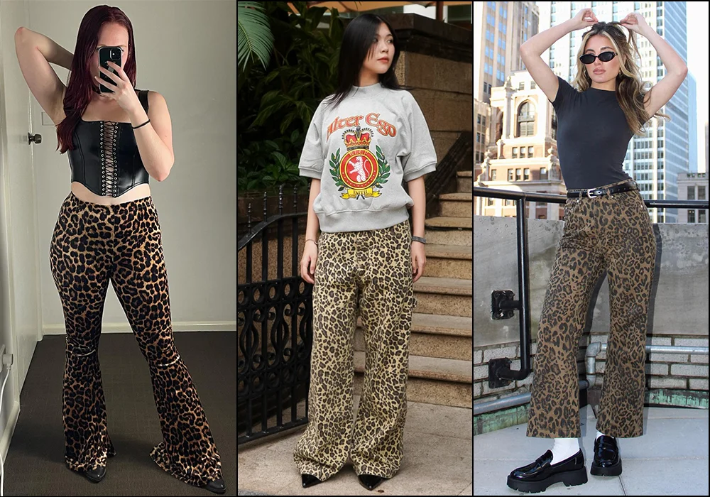 Leopard Print Pants Outfits