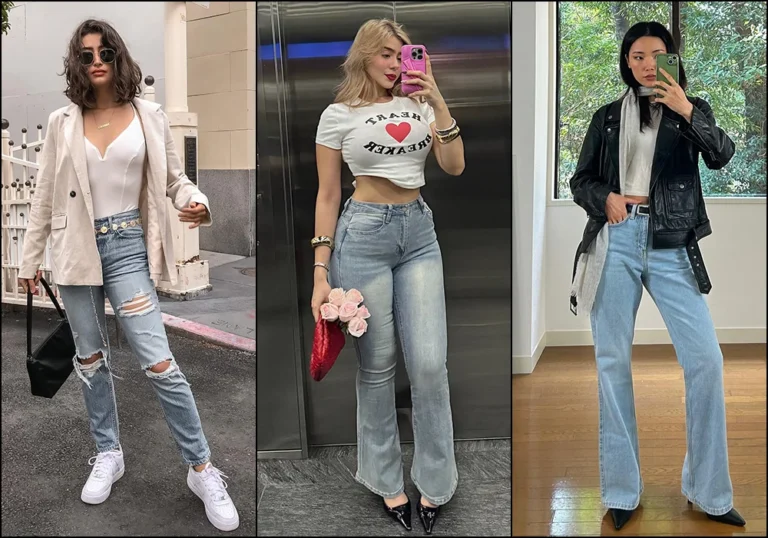 Light Wash Jeans Outfits